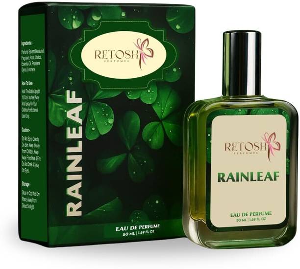 retosh rainleaf eau de parfum long lasting luxury perfume men 50 ml