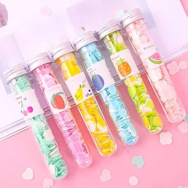 Raytrix Set of 4 Paper Soap | Disposable Mini Soap Paper | Scented Soap Bath Flakes