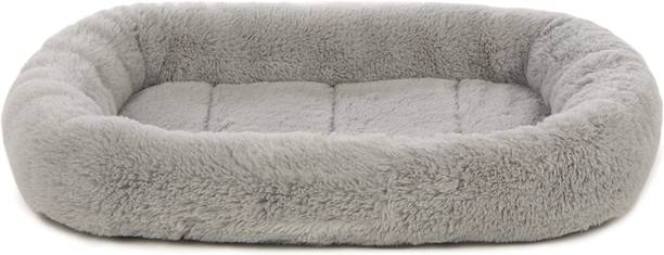 Paitsco Luxury Soft Plush Fur Pet Bed for Dogs & Cats Pet Sofa Bed Comfort Sleeping S Pet Bed