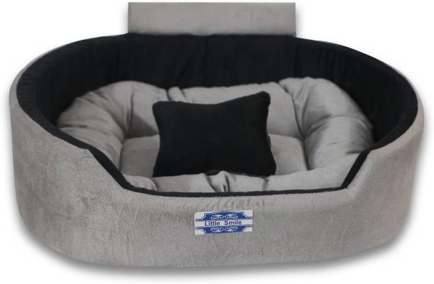 Little Smile Deluxe Soft Ethinic Designer Bed for Dog and Cat Export Quality M Pet Bed