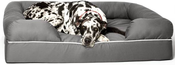 Petslover Ultimate Dog Bed Firmness Bolster Waterproof Liner Breathable Fabric XL Pet Bed
