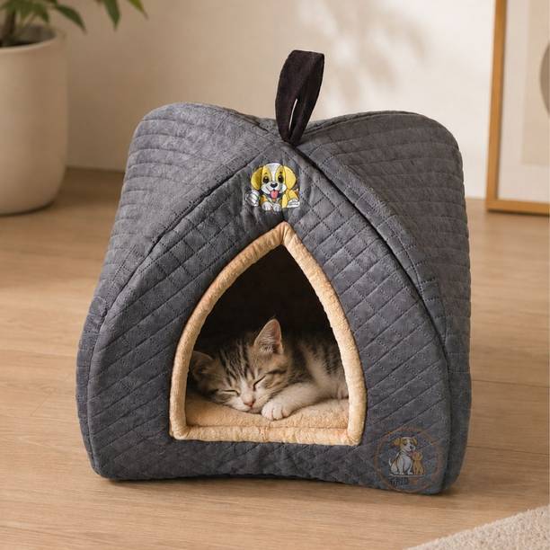 GRIDPET DH_HUT_GREY_SMALL_043 S Pet Bed