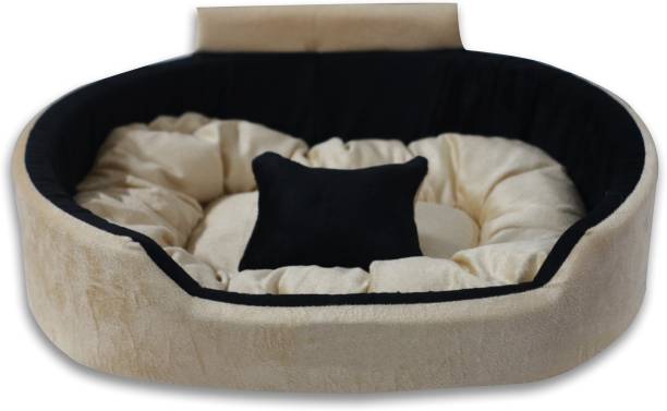 Expecting Smile Reversible Super Soft Velvet Sofa Shape Dog ,Cat Pet Bed, Soft And Comfortable S Pet Bed
