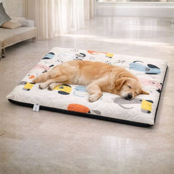 HUCHA Soft Cushion Dog Sleeping Mat for Dogs & Puppies M Pet Bed