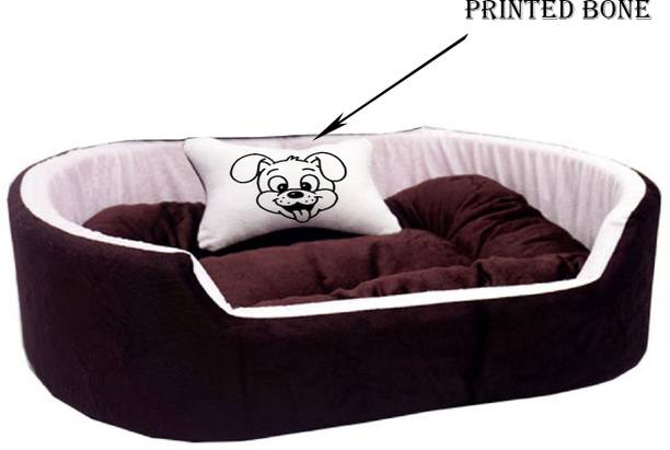 Little Smile luxurious Ultra Soft Bed for Dog and Cat ,Reversible.2 M Pet Bed
