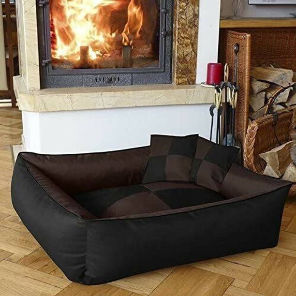Heaven Luxurious Premium Ultra Soft Velvet Sofa Dog Bed & Cat Bed Puppies Puppy Pet Bed L Pet Bed