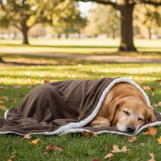 PAWPOURRI Large Premium Soft Fleece Pet Blanket for Dogs & Cats – Warm, Cozy & Washable Dog, Cat Blanket