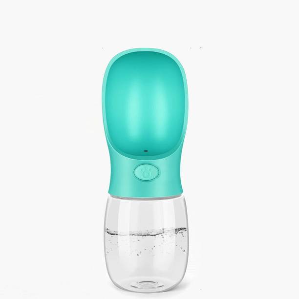 THE DDS STORE Dog Water Bottle , Pet Care Cup For Outdoor Walking, Hiking, (12 Oz / 350ml) Plastic Pet Bowl & Bottle