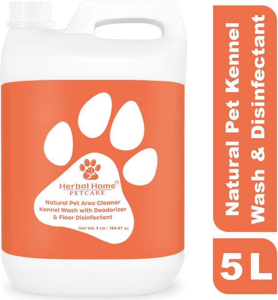 Herbal Home Natural Kennel Wash & Disinfectant - Eco-Friendly Cleaning Solution for Pet Cage Cleaner