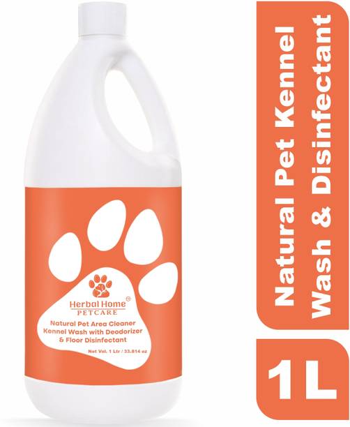 Herbal Home Natural Kennel Wash & Disinfectant - Eco-Friendly Cleaning Solution for Pet Cage Cleaner