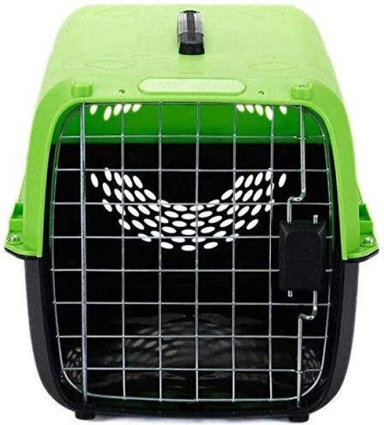 PetFur Green, Black Pet Crate