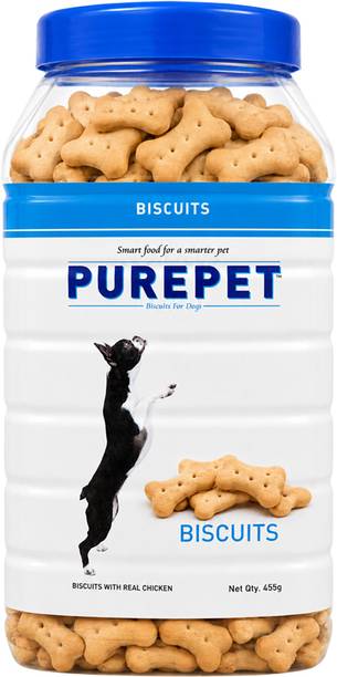 Purepet Oven Baked Biscuit Chicken Dog Chew
