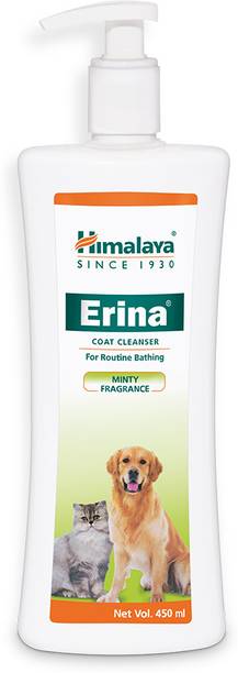 HIMALAYA Erina Coat Cleanser Shampoo I Routine Bathing & Skin Hygiene I Controls Dandruff 450 ml Pet Coat Cleanser