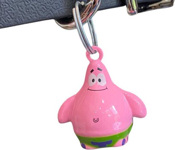 BRAINY PETS Stylish Coloured PINK STAR FISH Shape PARTY,Training Jingle Collar Bell for Pets Bell Dog & Cat Collar Charm
