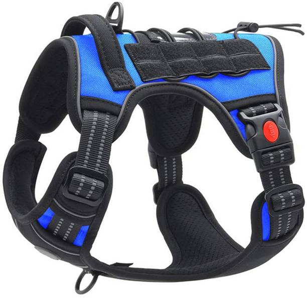 Berlin's Comfortable No-Pull Dog Safety Heavy Duty Adjustable Harness with Handle Dog Buckle Harness