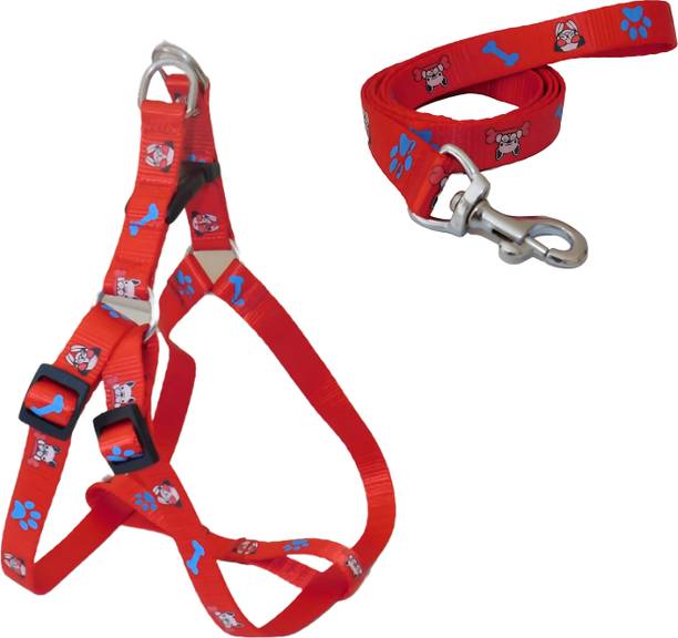 Taily Trends dog harness & leash, Printed Harness for all Dogs, Stylish Dog Harness Leash Dog Harness & Leash
