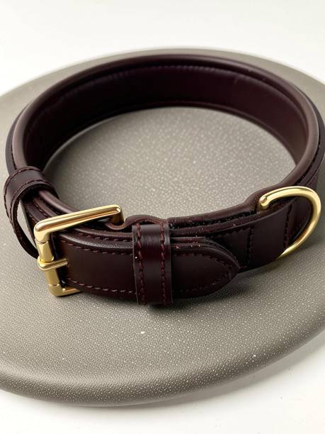 anarjy Premium Anti-Stress Leather Dog Breeds Dog & Cat Anti-stress Collar