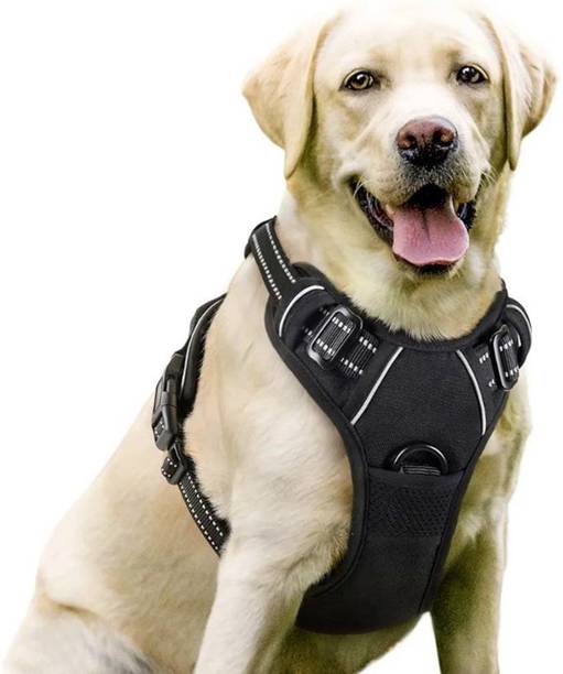 Subaka Subaka Dog Double Body Harness For All Breed Dog Sizes Dog Buckle Harness