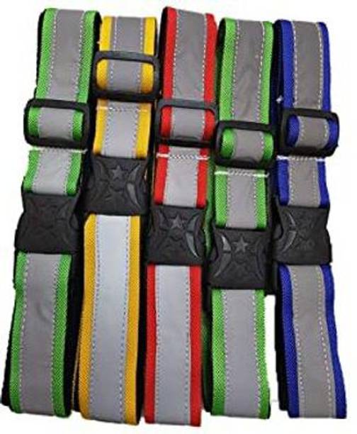 BLESSING PET PRODUCT Reflective Collars for Cow- Set of 5 (Multi Colour) high Reflection Cow Everyday Collar