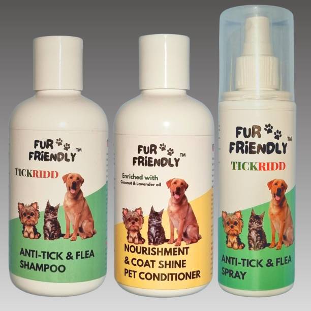 FUR FRIENDLY FF-CS200mlCD1-AT200mlSH1-AT200mlSP1-3 Pet Conditioner