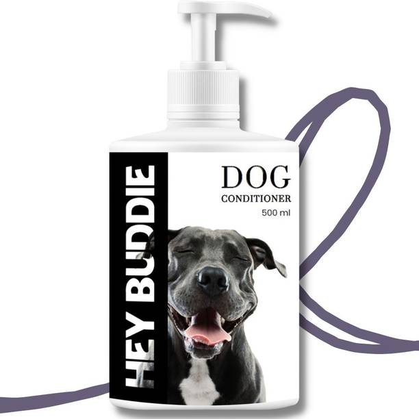 Hey Buddie Natural Dog Conditioner, Apple Cider & Lavender Oil, SLS & Silicon Free (500 ML) Pet Conditioner
