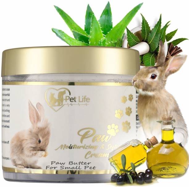 Pet Life Paw Moisturizing & Softening Cream For Small Pets, Rabbits & Kitten Paw Cracked Pet Conditioner