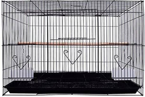 Animaux 2 Feet Birds Cage, Big House for Parrot, Rabbit and Small Pets Hard Crate Pet Crate
