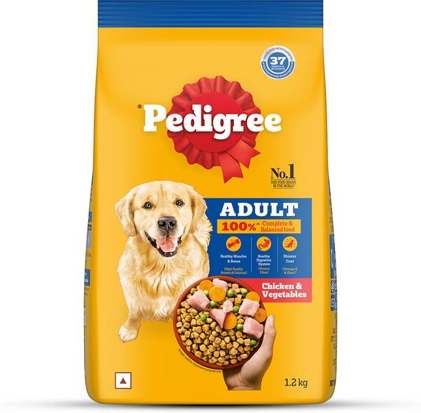 PEDIGREE Adult Chicken, Vegetable 1.2 kg Dry Adult Dog Food