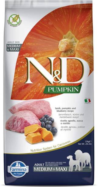 Farmina FARMINA N&D Pumpkin Dry Dog Premium Pet Food Lamb 12 kg Dry Adult Dog Food