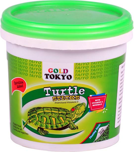 TAIYO Gold Tokyo Turtle sticks 0.25 kg Dry Young, Adult, Senior Turtle Food