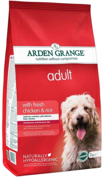 Arden Grange Adult with Fresh Chicken and Rice 2Kg Chicken 2 kg Dry Adult Dog Food