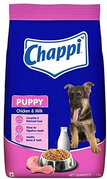 Chappi Complete and Balanced Chicken, Milk 7 kg Dry Young Puppy Food