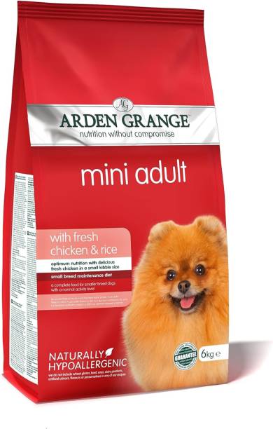 Arden Grange Arden Grange Dog Dry Food 6 Kg Adult Mini, Chicken & Rice Chicken 6 kg Dry Adult Dog Food
