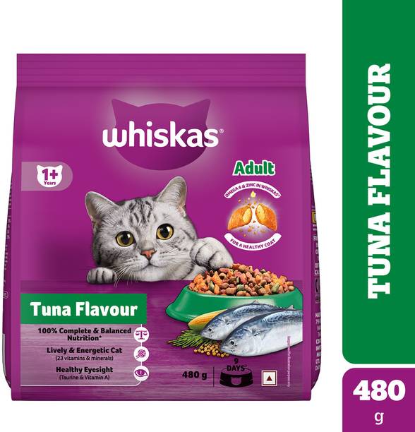 Whiskas (1+ Years) Tuna 0.48 kg Dry Adult Cat Food