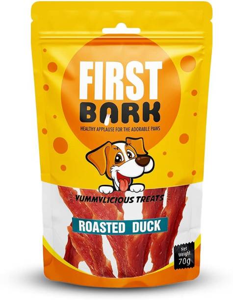 Firstbark Roasted Duck Flavor Food 6 Pack Combo Set 70g for Dogs Duck 0.42 kg (6x0.07 kg) Dry Adult, Senior, Young Dog Food