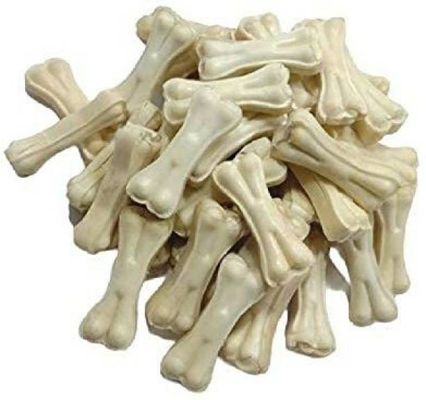 Slatters Be Royal Store Pet treat & Digestible Calcium Bone 3 inch Chicken 1 kg Dry Adult, New Born, Senior, Young Dog & Cat Food