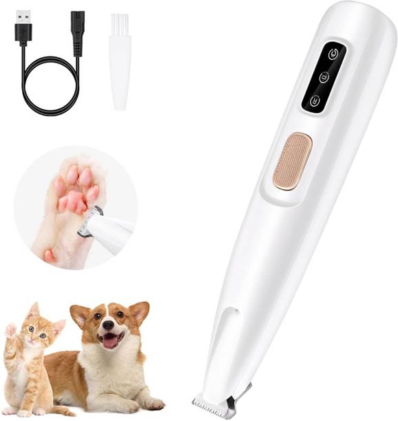 starprim Cat and Dog Paw Hair Clipper with Low Noise and Cordless Operation Multicolor Pet Hair Trimmer