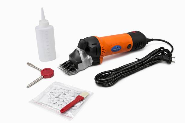 OKASTA Toollogy 6 Speed Electric Sheep Hair Cutting Machine For Animal Pet Clipper Orange, Black Pet Hair Trimmer