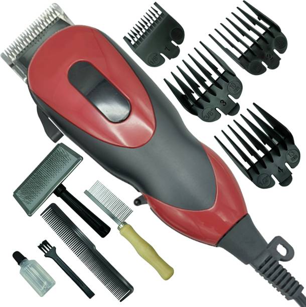SEEGATE Electric corded Powerful wired Pet Hair trimmer Red, Black Pet Hair Trimmer