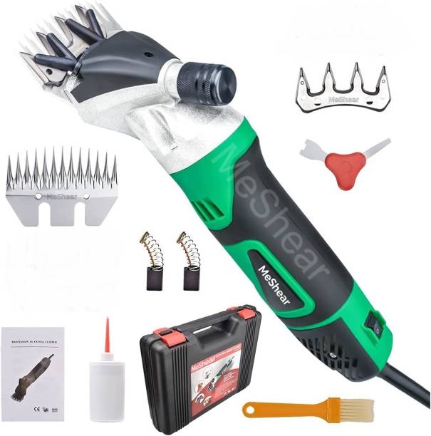 MeShear ST777 1200W with 1 Extra Blade Sheep/Goat Hair cutting machine Green, Red, Yellow Pet Hair Trimmer