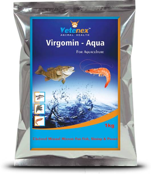 VETENEX Virgomin-Aqua - Chelated Mineral Mixture Powder Supplement for Fish,Prawn,Shrimp and Aquatic Animals - 1kg Pet Health Supplements