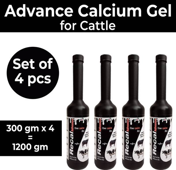 REFIT ANIMAL CARE Calcium Gel For Cow, Buffalo, Cattle & Farm Animal, Recal Advance Gel Pet Health Supplements