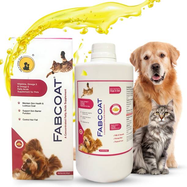 Tail & Collar Club FABCOAT 400Ml Pet Health Supplements
