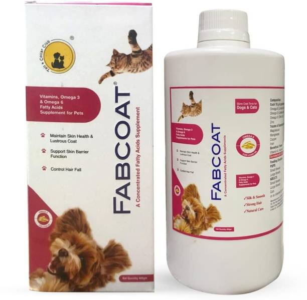 Tail & Collar Club FABCOAT 400Ml Pet Health Supplements