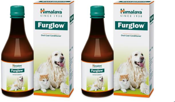 Himalaya Herbals Furglow Pet Care Supplement – Strengthens Coat & Improves Skin Health Pack of 2 Pet Health Supplements