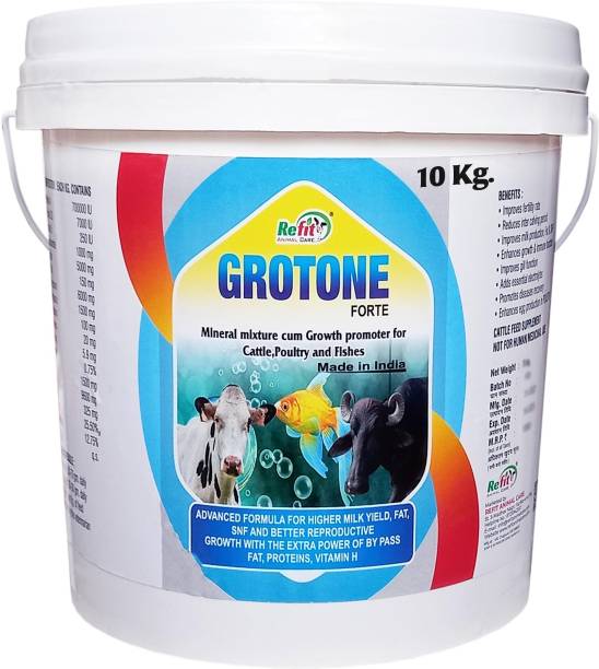 REFIT ANIMAL CARE Mineral Mixture For Cattle, Poultry & Fishes Pet Health Supplements