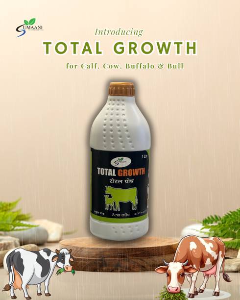 total growth LIQUID Supplement, 1 LITRE For Cow, Calf, Heifer, Buffalo Pet Health Supplements