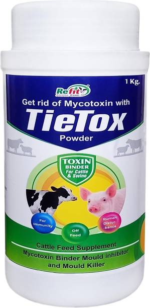 REFIT ANIMAL CARE Toxin Binder Powder for Pig, Cow, Cattle, Sheep and Livestock Animals Pet Health Supplements