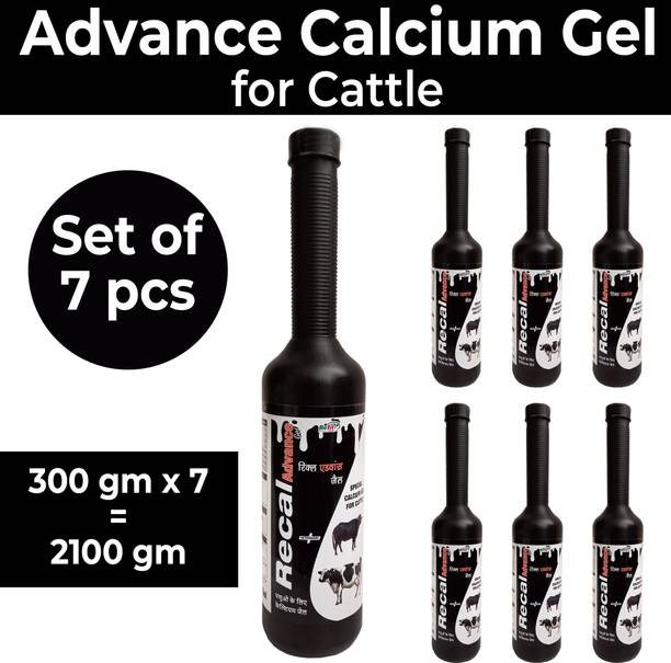REFIT ANIMAL CARE Calcium Gel For Cow, Buffalo, Cattle & Farm Animal, Recal Advance Gel Pet Health Supplements