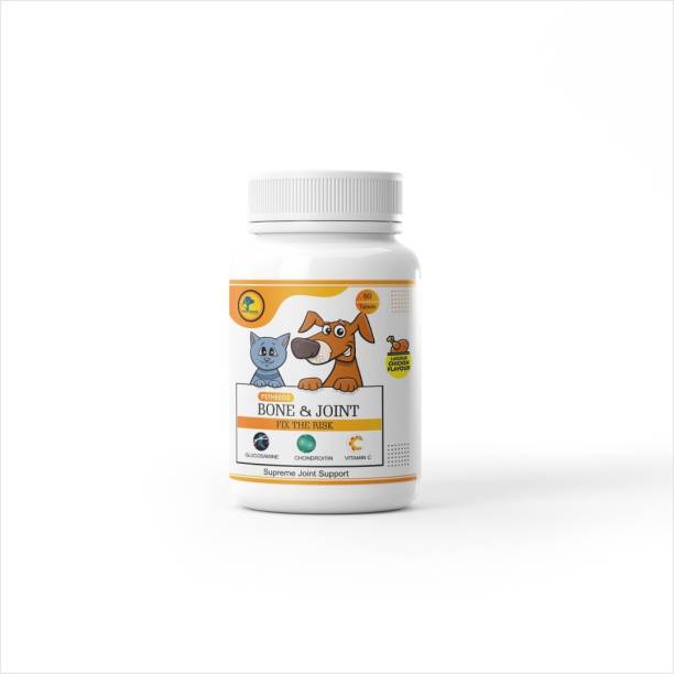 PETHEEDS Bone and Joint Chewable Tablets with Lucious Chicken Flavored for Dog/Cat Pet Health Supplements